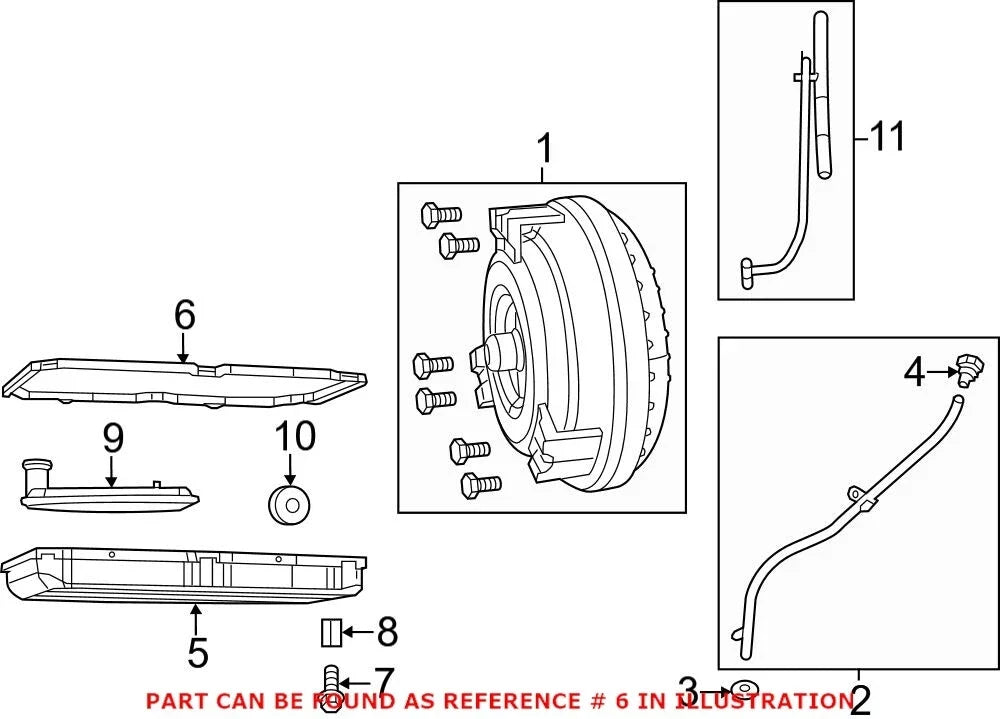Genuine OEM Mopar Transmission Oil Pan Gasket for Dodge Charger (2017) Ram 1500 (2019)