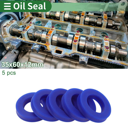 Set of 5 Oil Seal Rotary Shaft Seal 35x60x12mm High Pressure for Various Models