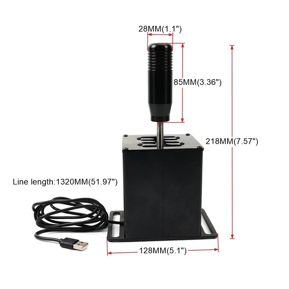 PC USB Simulator Shifter Handbrake + H-Shifter for G29 G27 G920 T300RS