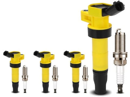 Ignition Coil Set with Spark Plugs for Hyundai Genesis (2009–2012) 22298MGRY