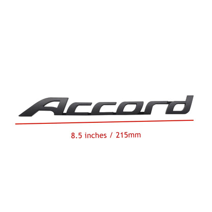 Matte Black Rear Trunk Lid Emblem for Accord (2008–2017) 75722-T2A-A01, 75722-TA0-A01