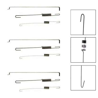 Set of 3 Throttle Governor Springs for GX120-GX200 (6.5hp)