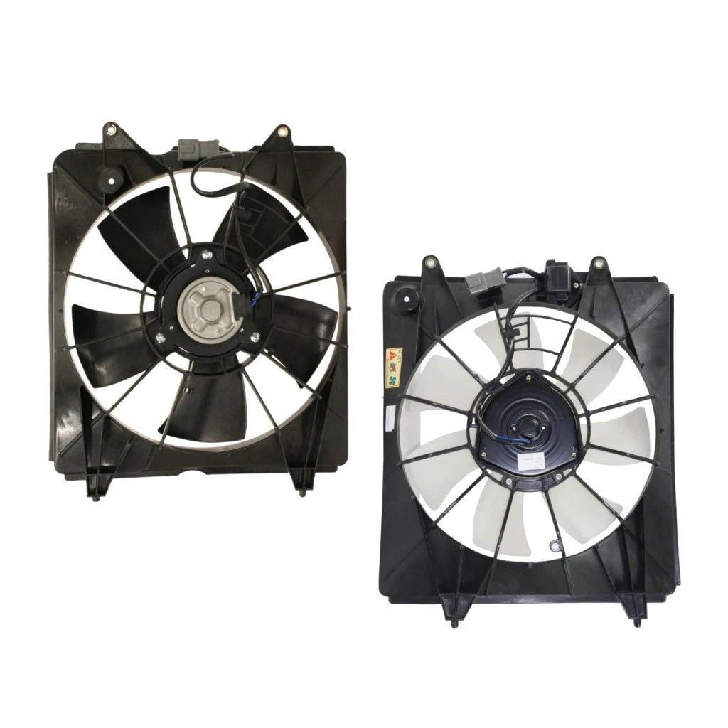 Set of 2 Cooling Fans for Honda CR-V (2007–2009) HO3110116, HO3120102