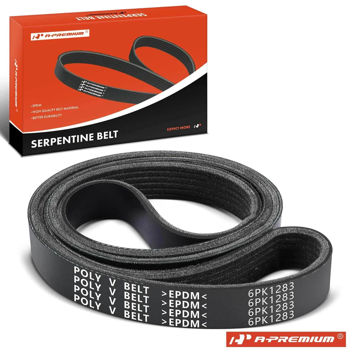 Serpentine Belt for Hyundai Elantra (2011–2016) and Ford F-250/F-350 (1988–1996)