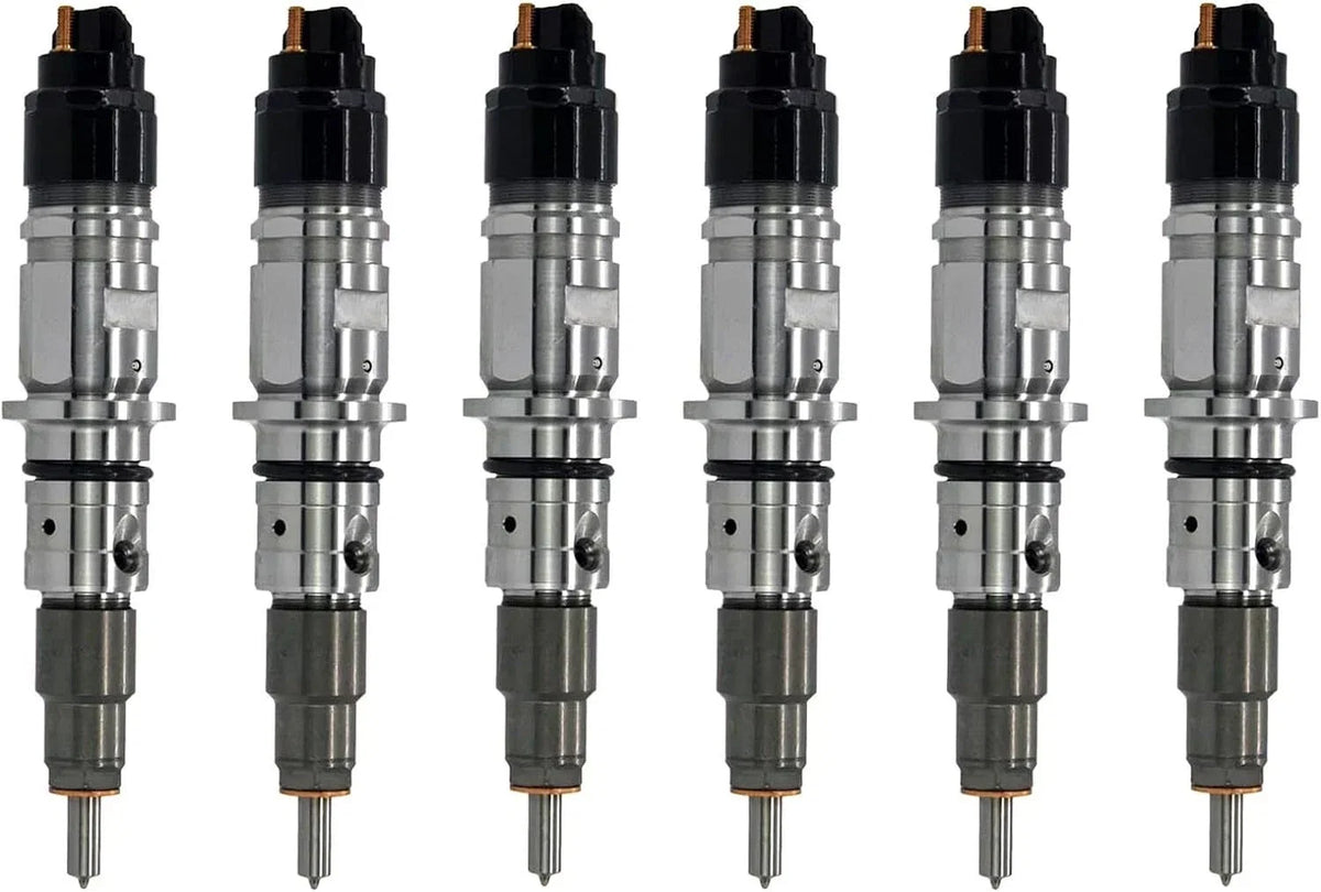 Set of 6 Fuel Injectors 5256034 0445120187 for Cummins ISB6.7