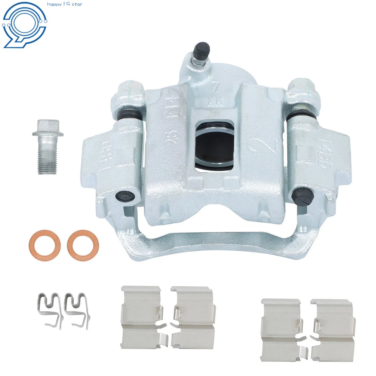 Rear Left Brake Caliper with Bracket for Toyota 4Runner, FJ Cruiser (2003–2009)