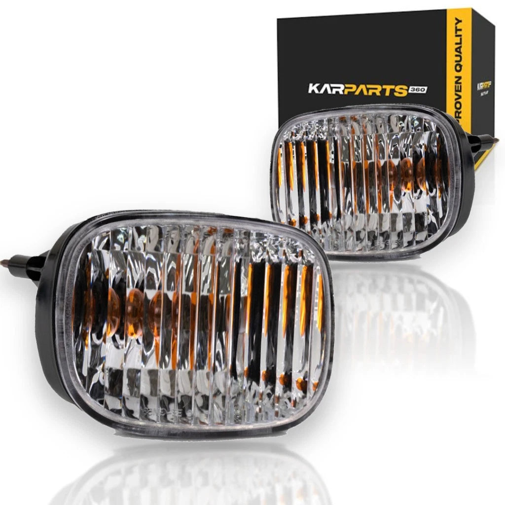 Pair of Parking Signal Lights for Chevy Uplander (2005–2009) PLX-M1-334-1610L-AF, GM2562100, GM2563100
