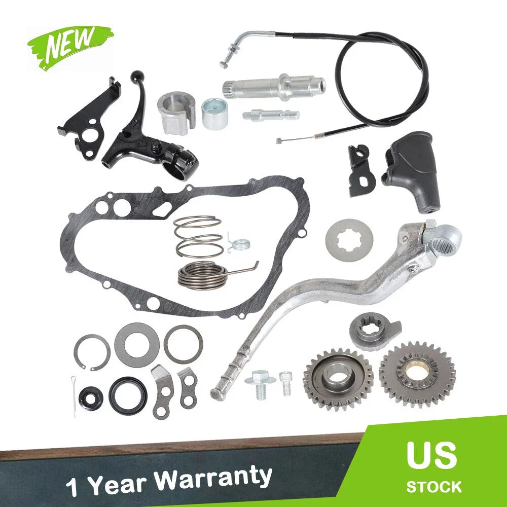 Complete Kick Start Lever Starter Kit for Suzuki DRZ400 (2000–2023) 26300-29815