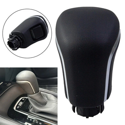 Black PU Leather Shift Knob for Toyota Camry Avalon Corolla