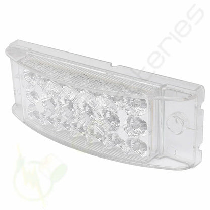 4X 6" Clear Lens Red LED Turn Signal Side Marker for Truck Trailer