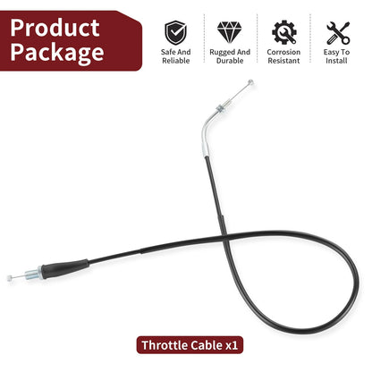Throttle Cable for Kawasaki Prairie 360 (2003–2013) #54012-0205, 54012-7503, 54012-7504, 54012-0206