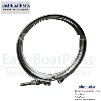 V-Clamp for Volvo Penta D6-280 D6-300 D6-310 D6-330 D6-350 D6-370 D6-435 (865013, 3838942, 3807212, 21325767)
