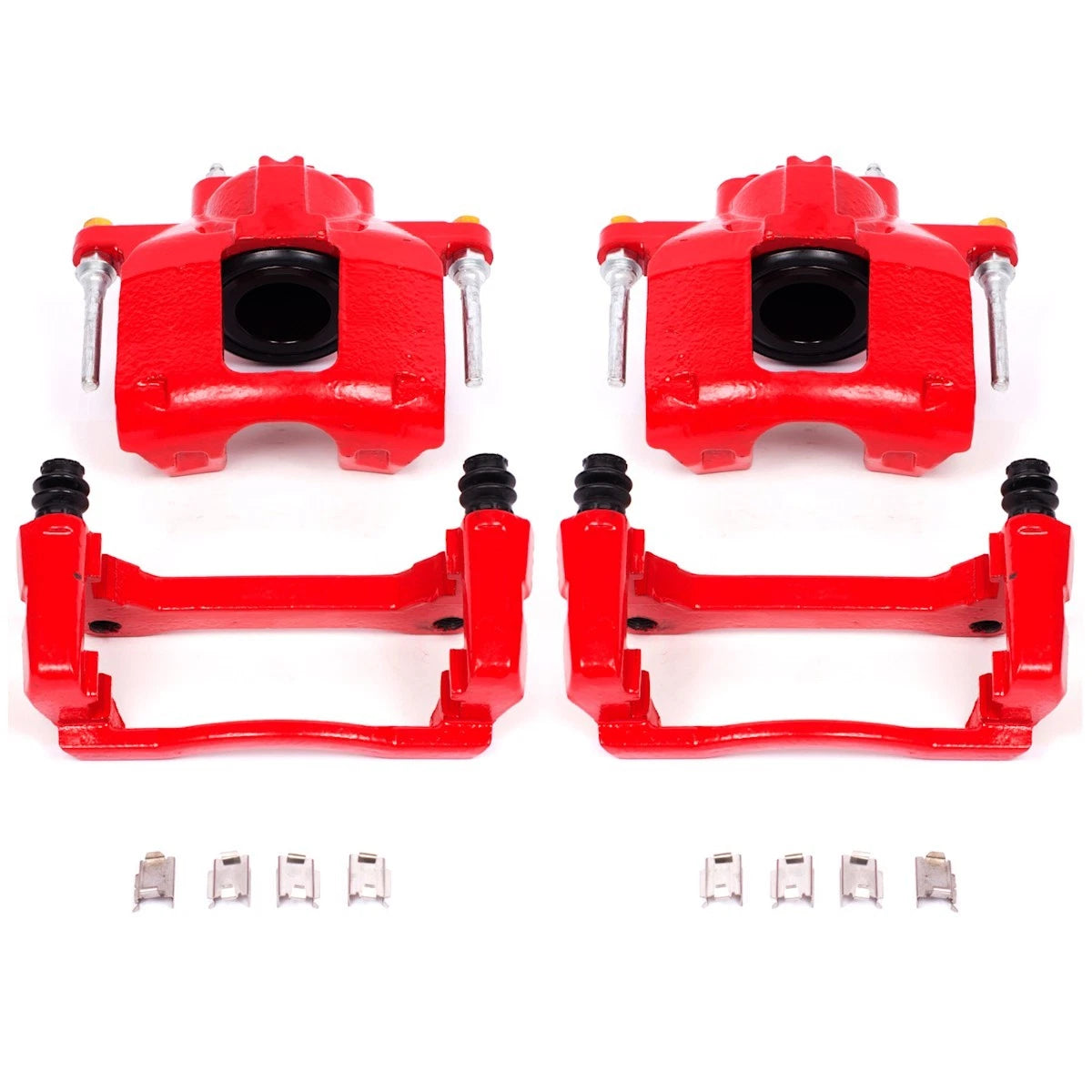 2X S5044 Brake Calipers Front for Jeep Wrangler JK (2007–2018)