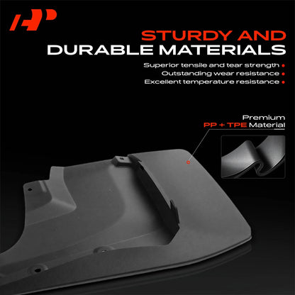Set of 4 Mud Flaps Splash Guards for Lexus LX570 (2016–2021)