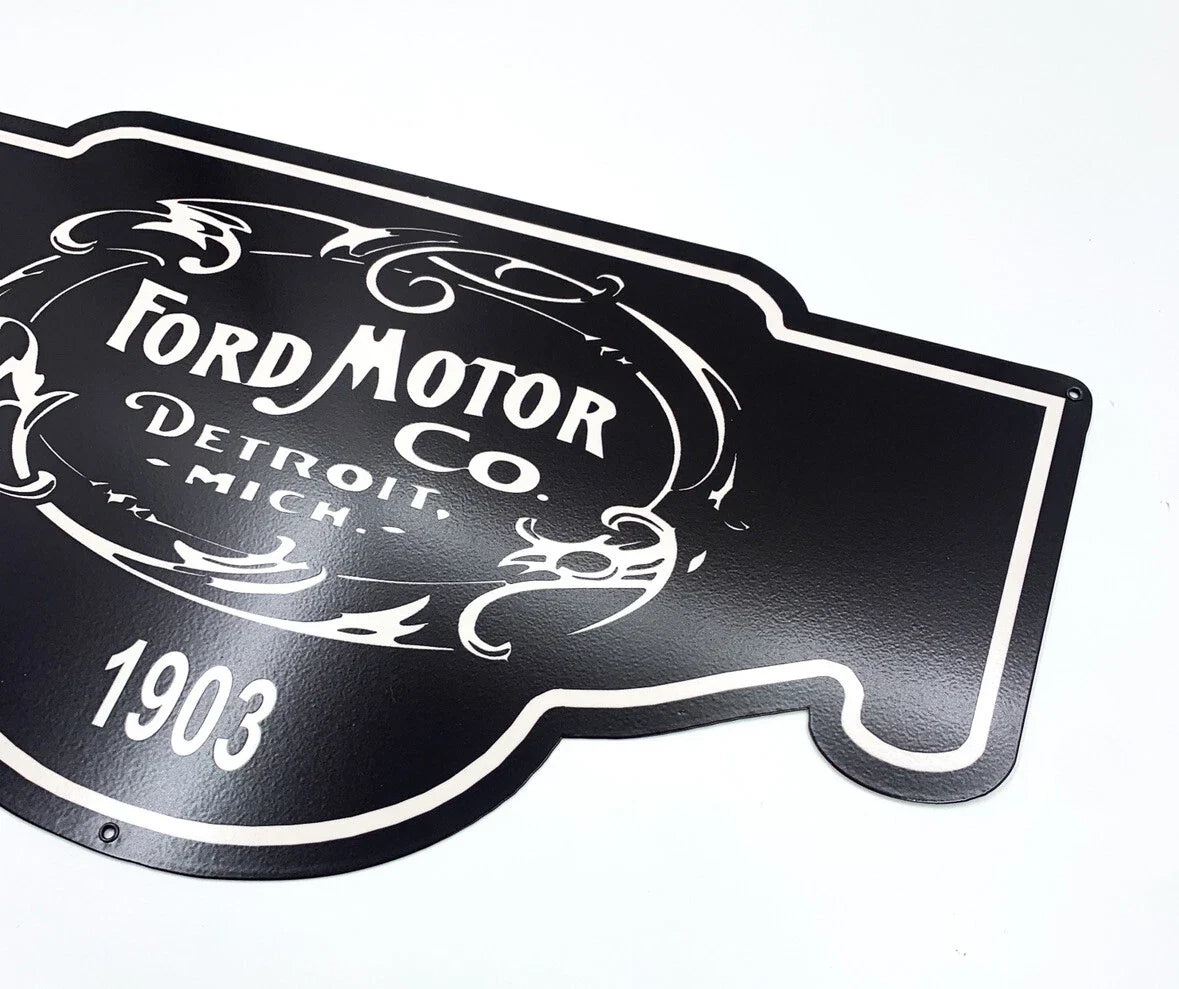 Metal Sign Replacement for Ford Motor Company Since 1903 (1903–1903)