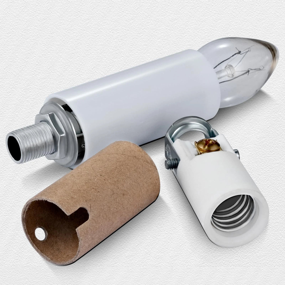 E12 Ceramic Candelabra Socket for Light Bulbs (No Year Range)