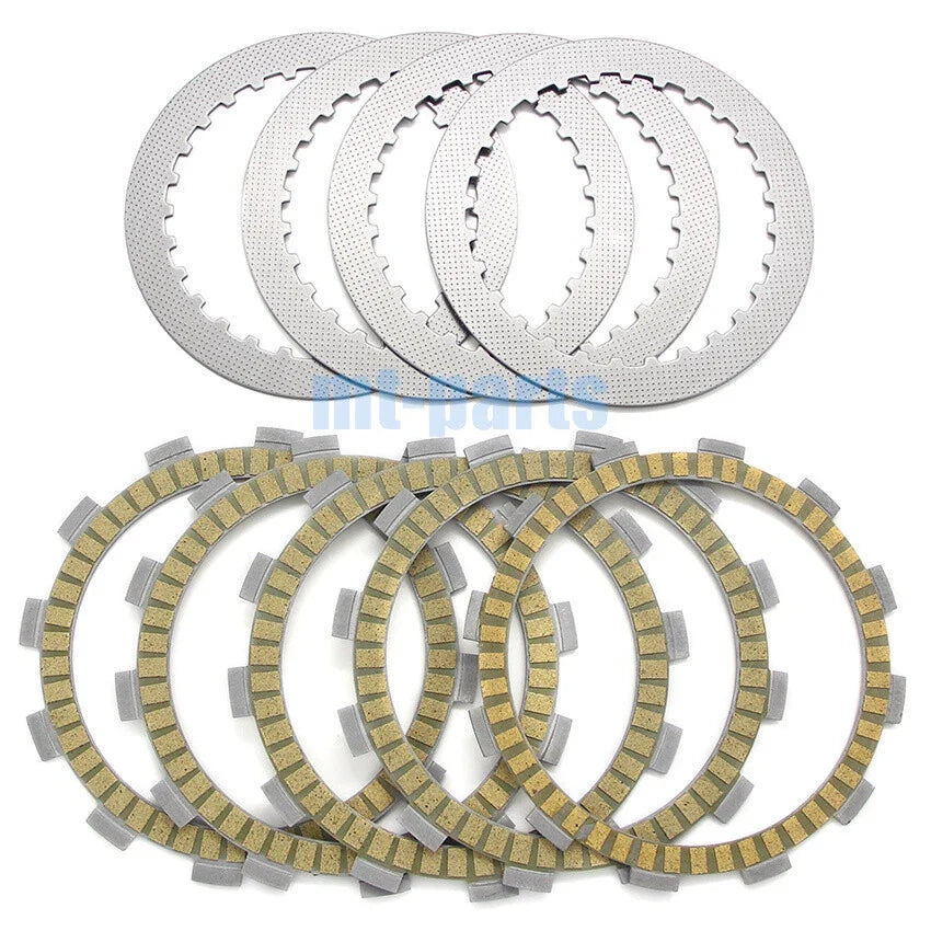 Clutch Friction Disc Plate Kit for Suzuki DR250S (1982–1987), GN250E (1991, 1996–2001)