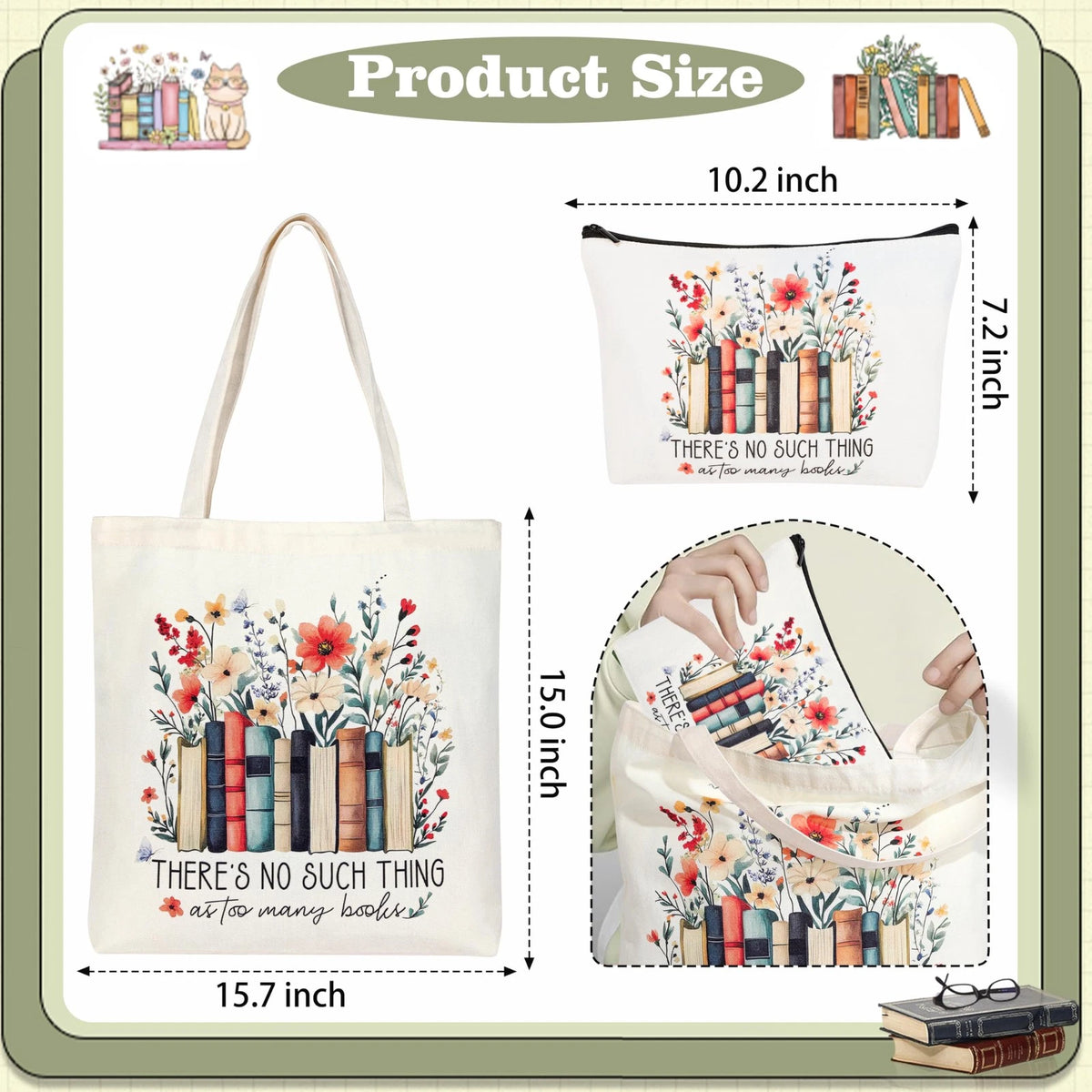 SiplyHaven Book Lover Gifts for Women (Christmas)