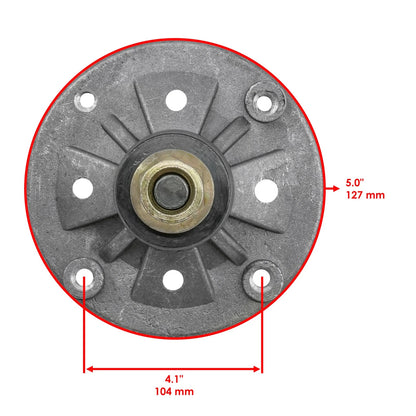42" Deck Spindle Blade Kit for John Deere LA115 LA120 LA125 LA135 S100 S110 (SD1122+PY1322+MB3242)