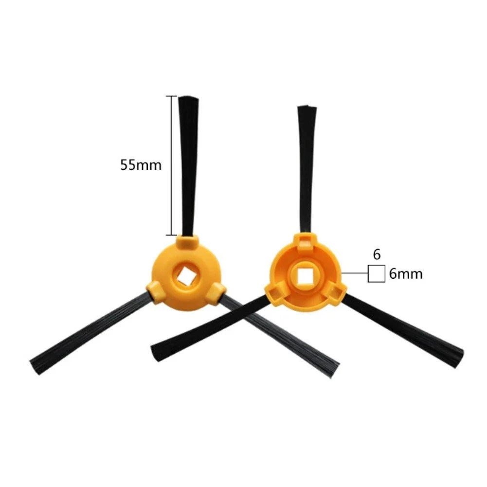 Set of 8 Replacement Side Brushes for Conga M50 M50 X Treme
