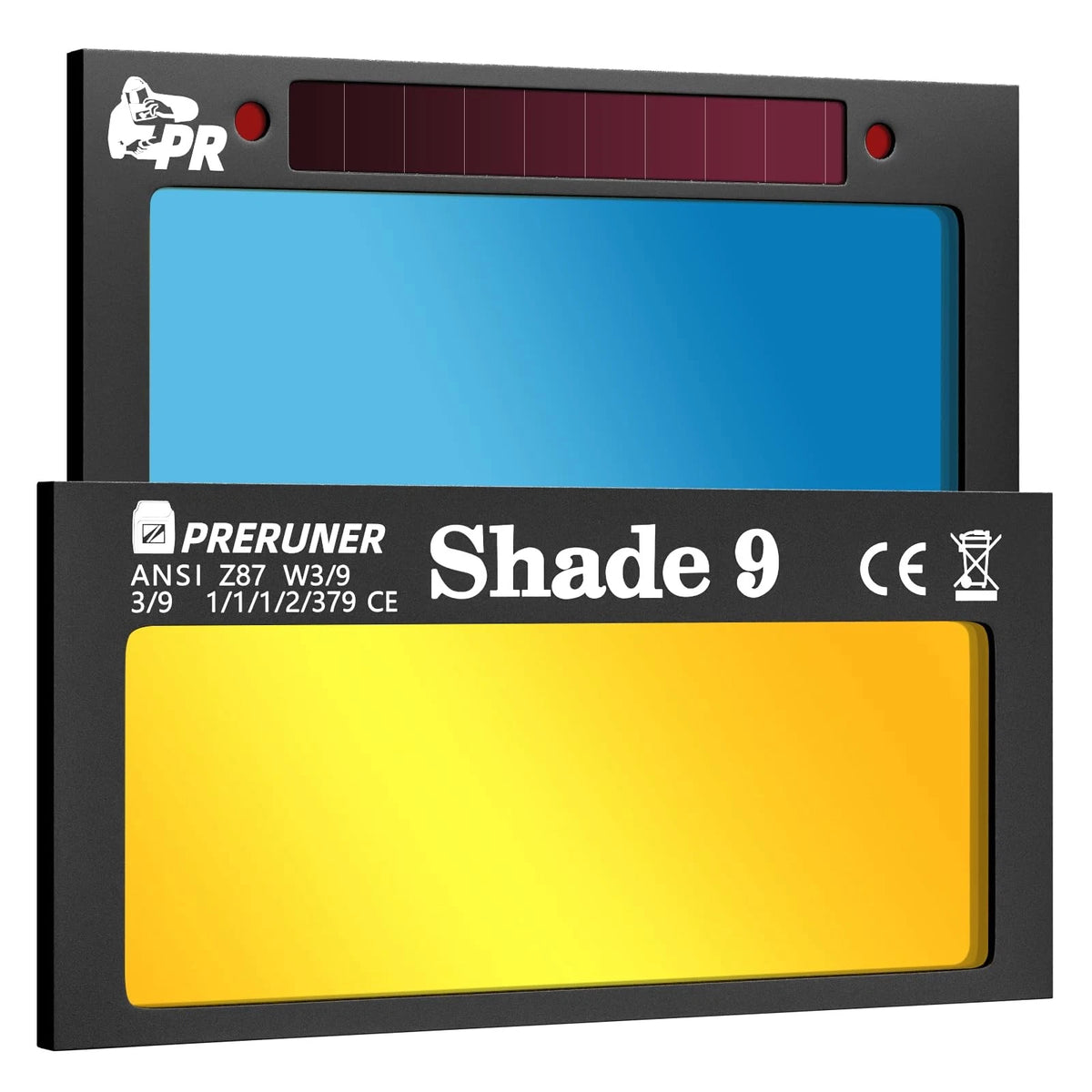 Core Series Shade 9 Gold Auto Darkening Welding Lens