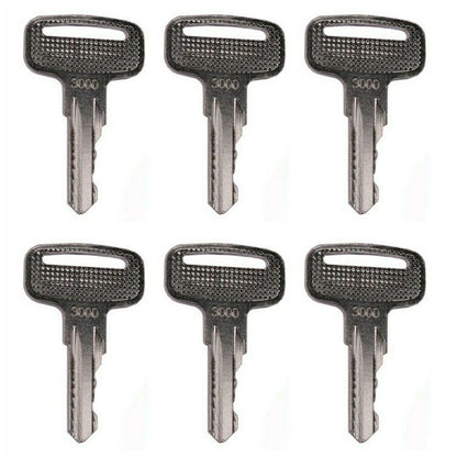 6 Ignition Keys for Genie Z-135/70 Z-34/22 Z-45/25 Z-60/34