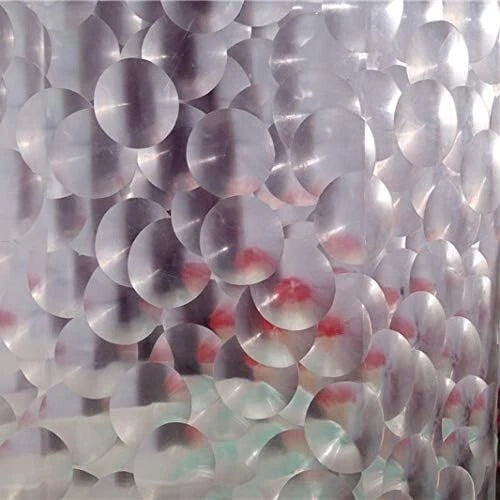 Shower Curtain Liner for 3D Bubbles Design (No Part Numbers)