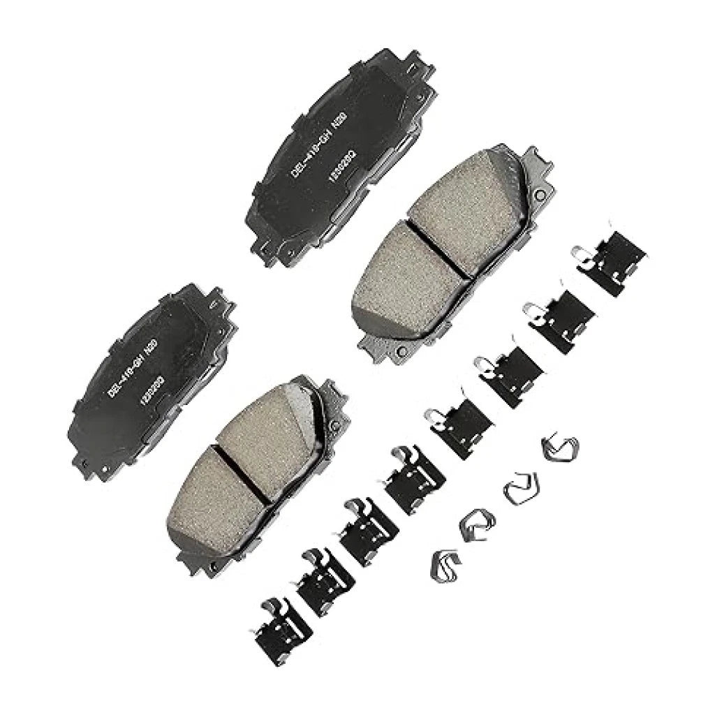 Set of 4 Disc Brake Pads for Toyota Prius (2012–2021) OLX-ACD17D1184CHF1-CL360A51
