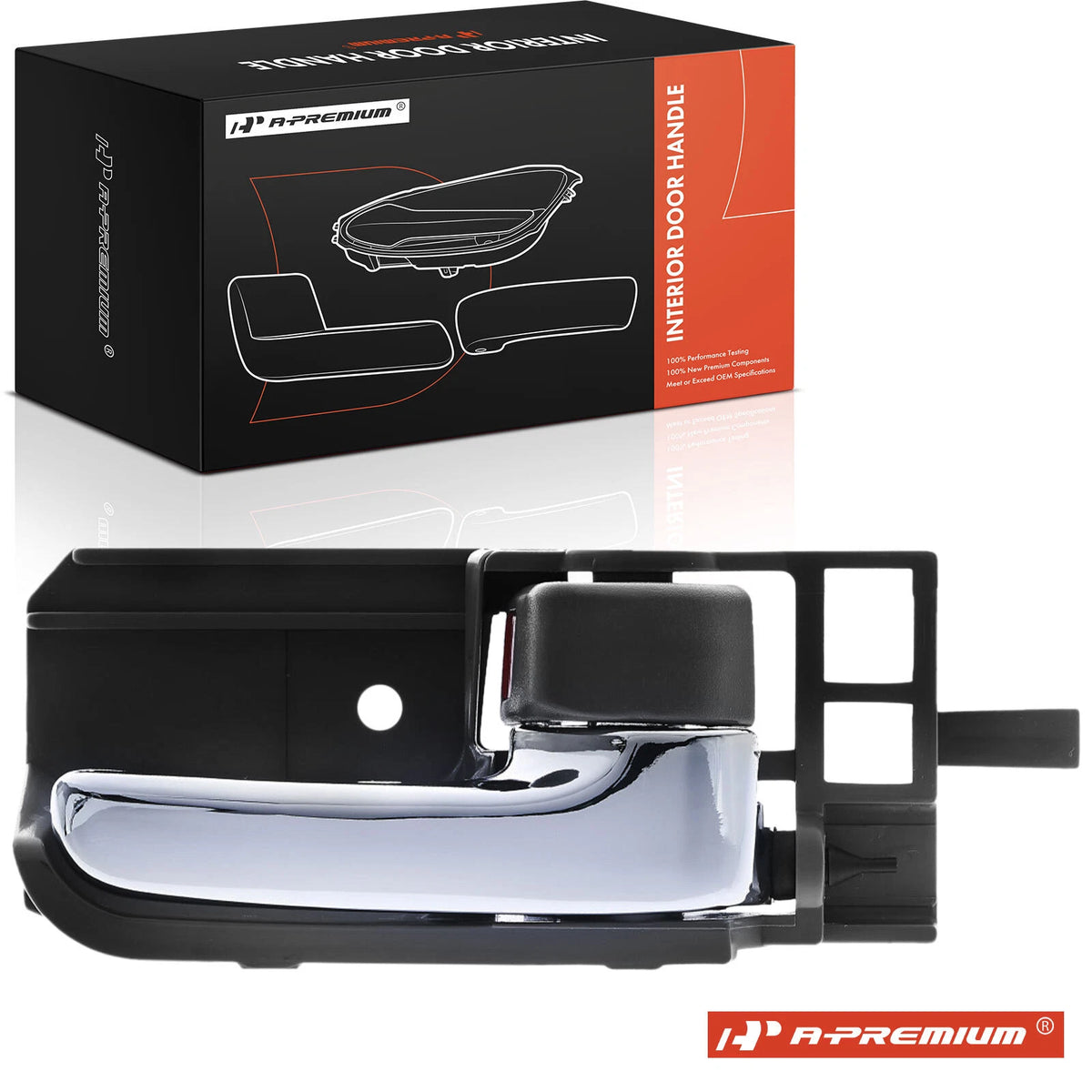 Rear Right Interior Door Handle for Toyota Tacoma Corolla (2003–2008) 69205-12190-B0, 83945