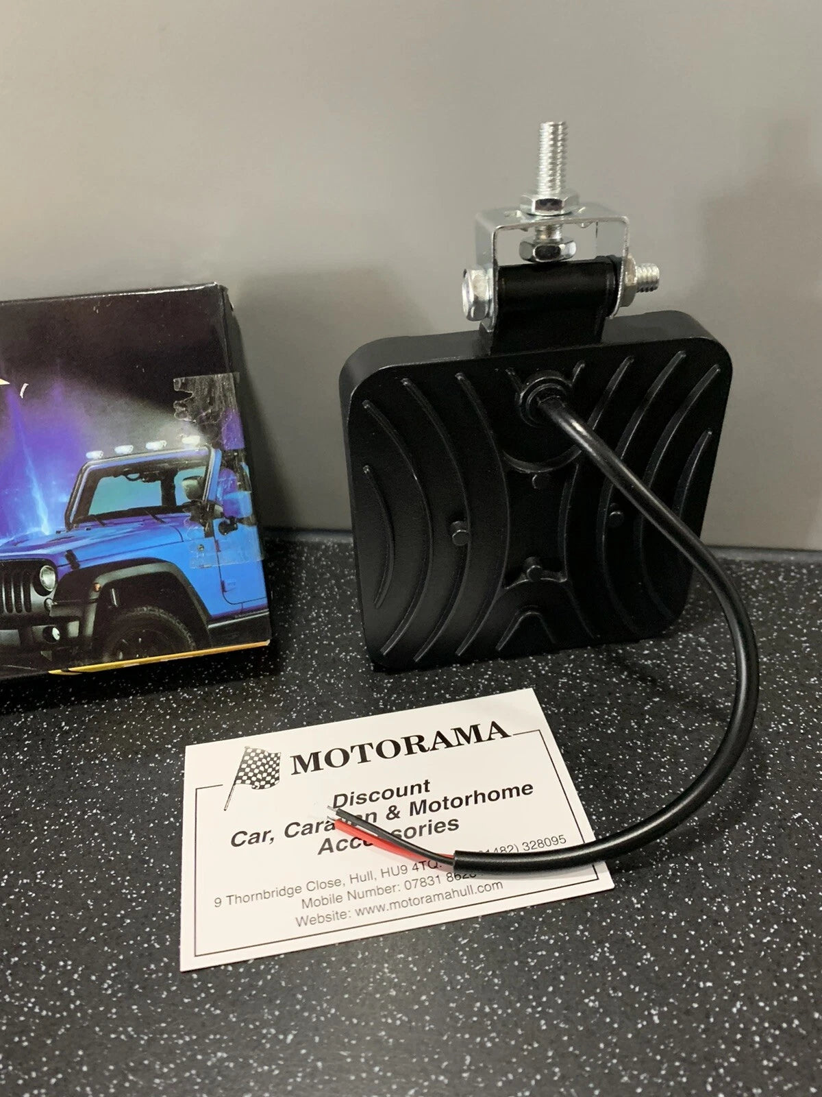 Extra Bright LED Work/Reversing Lamp for Various Vehicles (SLIMSLED)