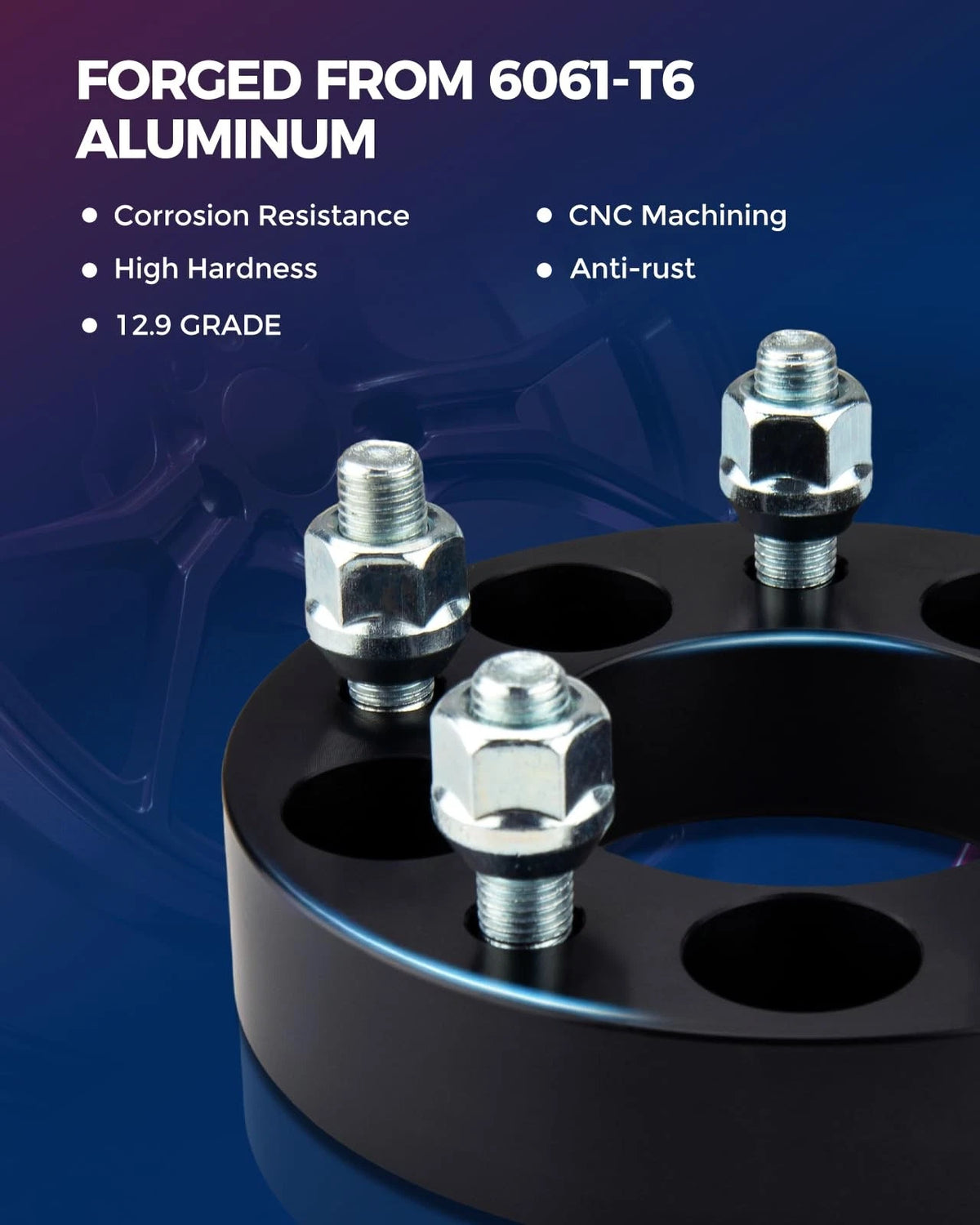 1 Inch 5x4.5 Wheel Spacers for CRV, Accord, Civic, RAV4 (2000–2023)