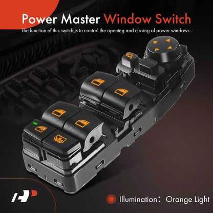 Front Left Power Window Switch for Mercedes-Benz C250 E63 AMG (2010–2012) - 2049055302, A2049055302