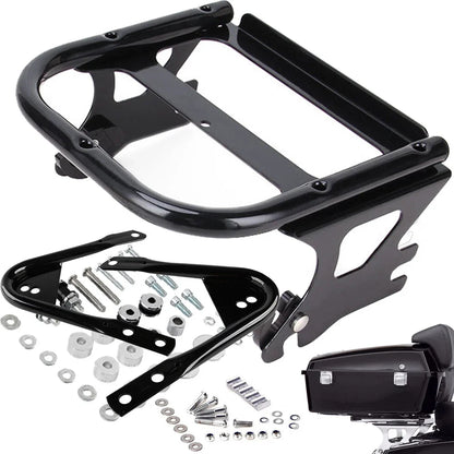 Detachable Two-up Tour Pack Mount Rack Docking Hardware Kit for Harley (1997–2008)