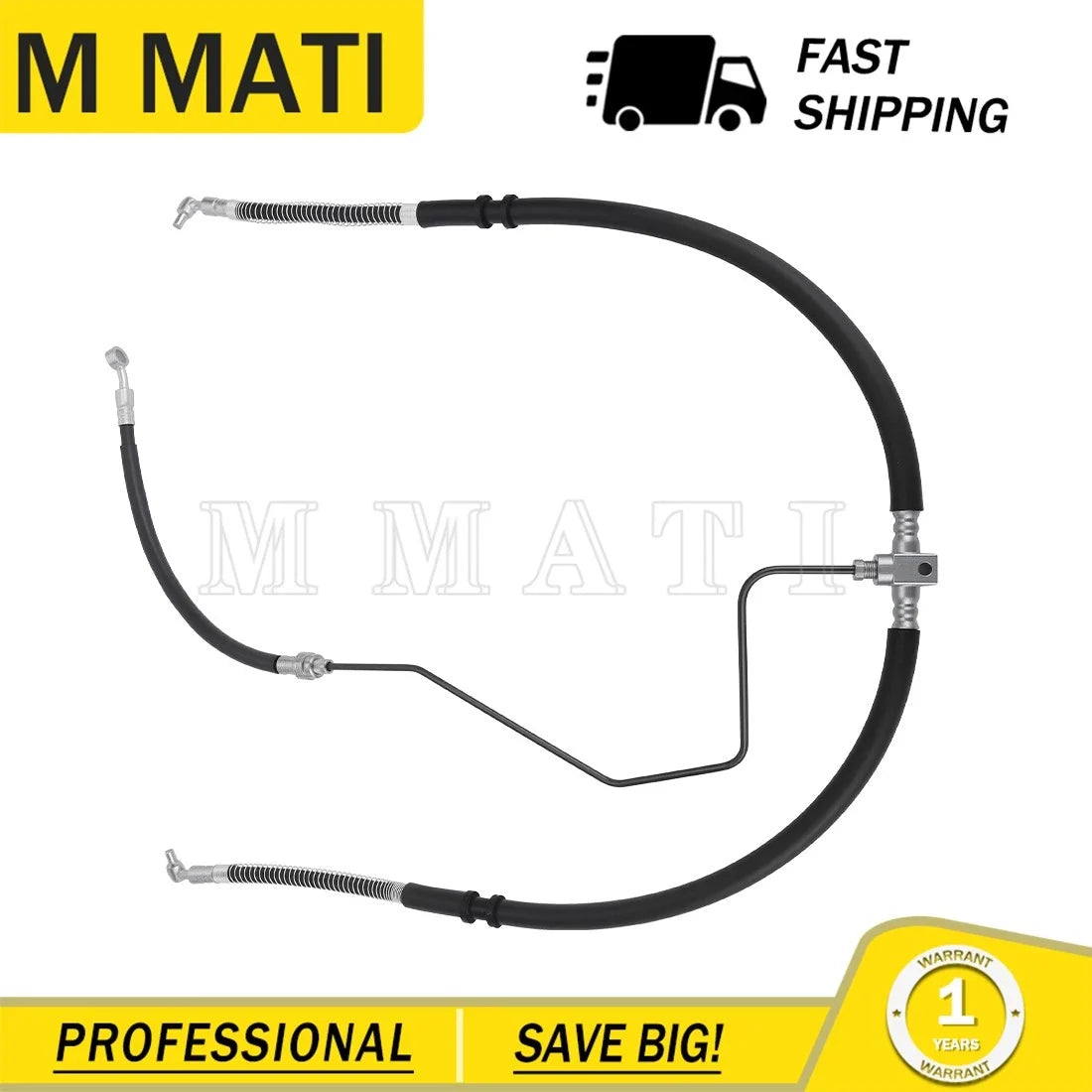 Front Brake Hose Lines & Pipe for Yamaha Raptor 700 YFM700 (2006–2024)
