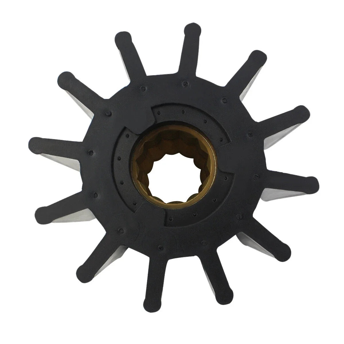 Raw Water Pump Impeller 2X for Jabsco Johnson (09-814B, 4L8470, 5196168)