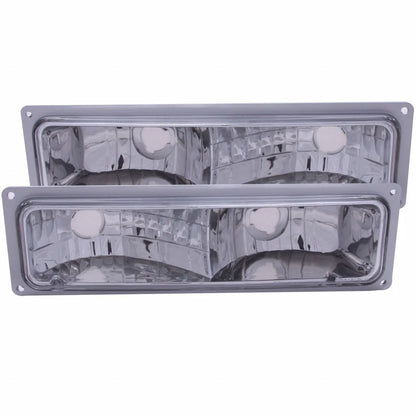 Parking Lights Euro Chrome for GMC C3500 (1988–2000) TLX-anz511032-CL360A71