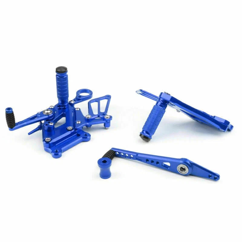 CNC Rear Sets Foot Pegs for BMW S1000RR (2015–2017) Blue T9
