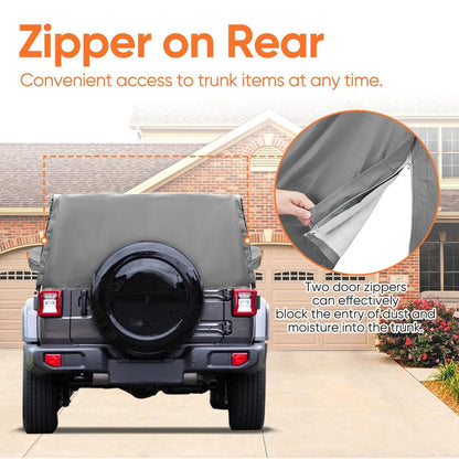 Waterproof Cover for Jeep Wrangler 2 Door (All Weather Protection)