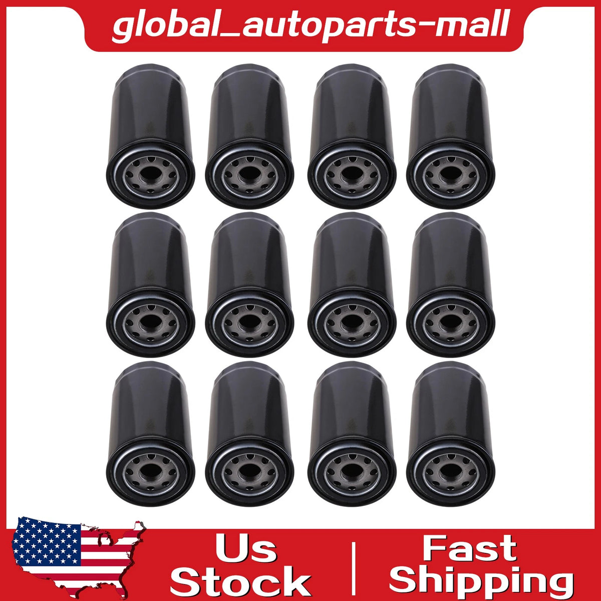 12X Engine Oil Filter for Ram Truck 2500 3500 4500 (1989–2007) 5083285AA, 5016547AA, 5093092AA