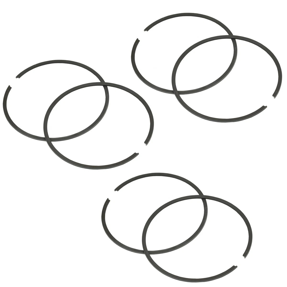 Set of 3 SPI Standard Bore Piston Rings for Arctic Cat 1000 Triple (81mm) (09-612R)