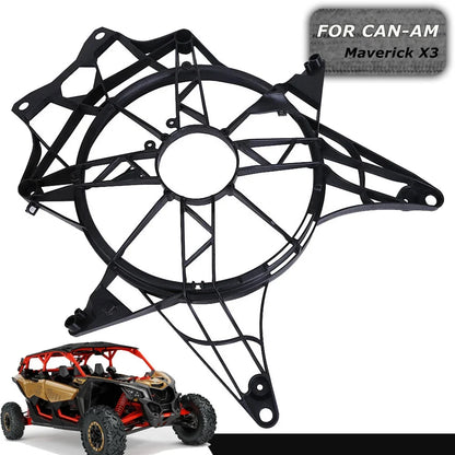 Cooling Radiator Fan Cover Housing Frame for Can-Am Maverick X3/MAX (2017–2023)
