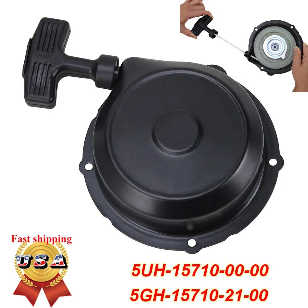 Recoil Starter Pull Start for Yamaha Grizzly Kodiak YFM 400 450 (1998–2006) 5UH-15710-00-00