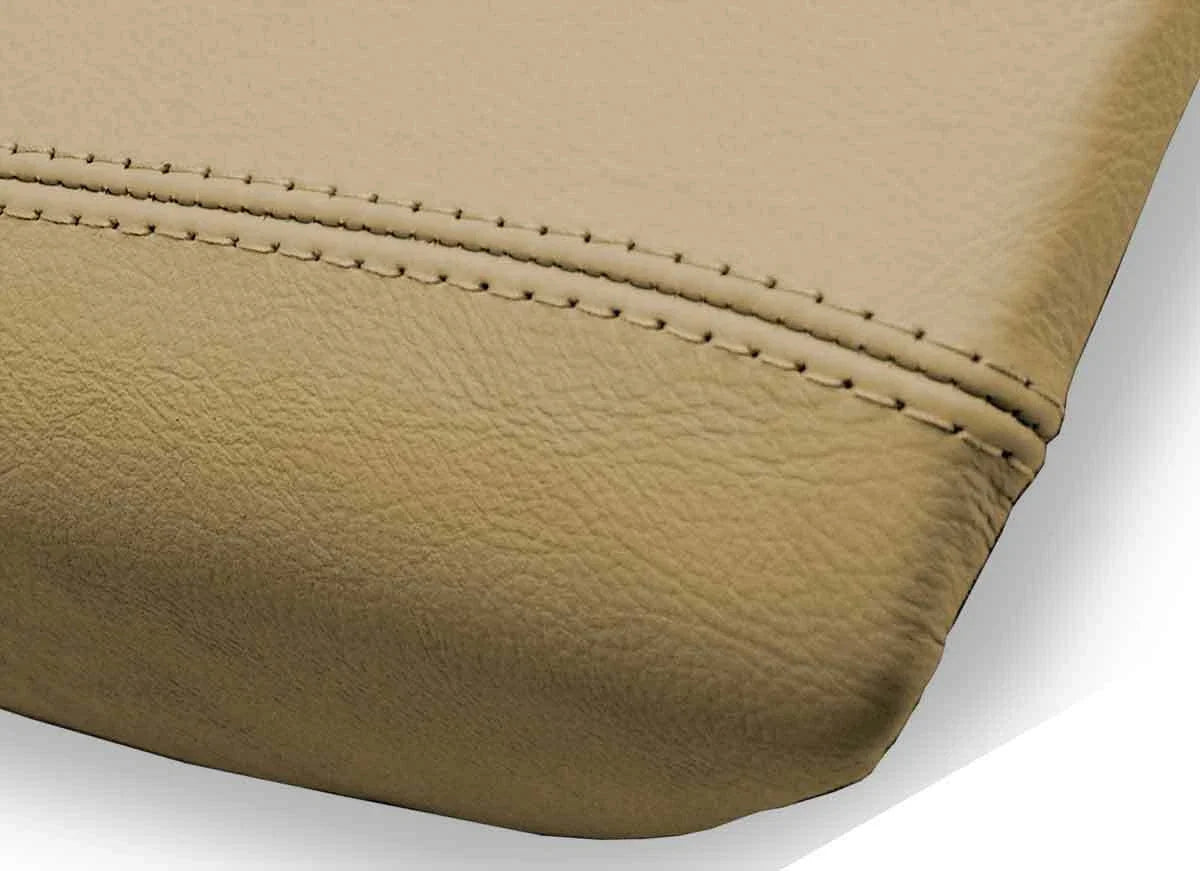 Center Console Armrest Cover for Volvo S80 (1999–2006) Beige Leather Synthetic