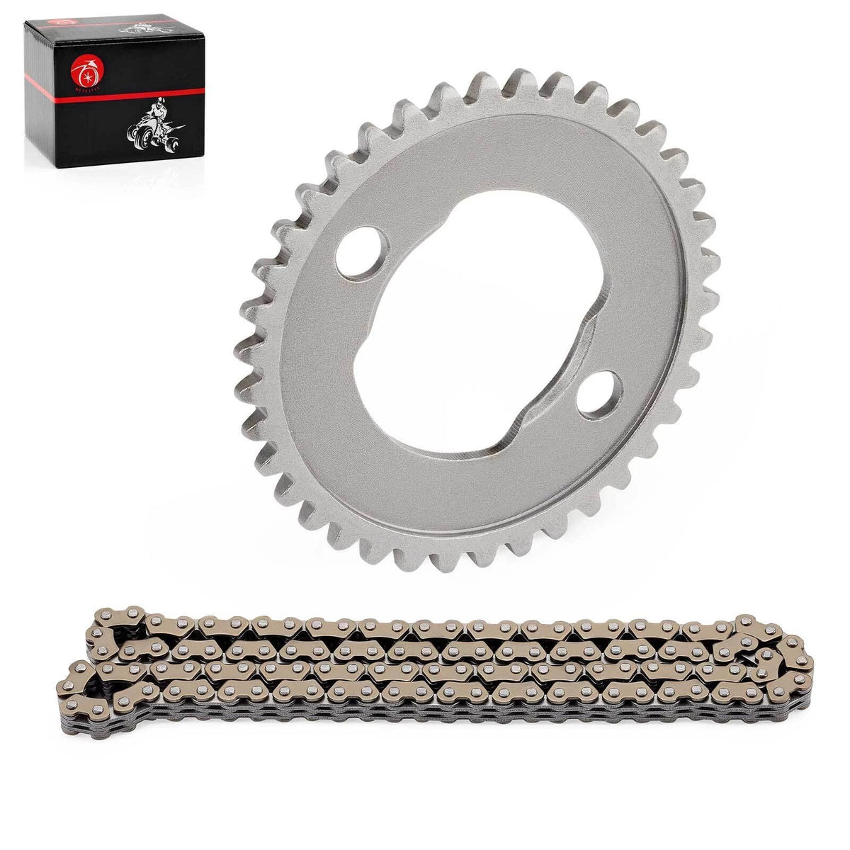 Camshaft Sprocket 38T & Timing Chain for Honda Fourtrax TRX300 (1988–2000)