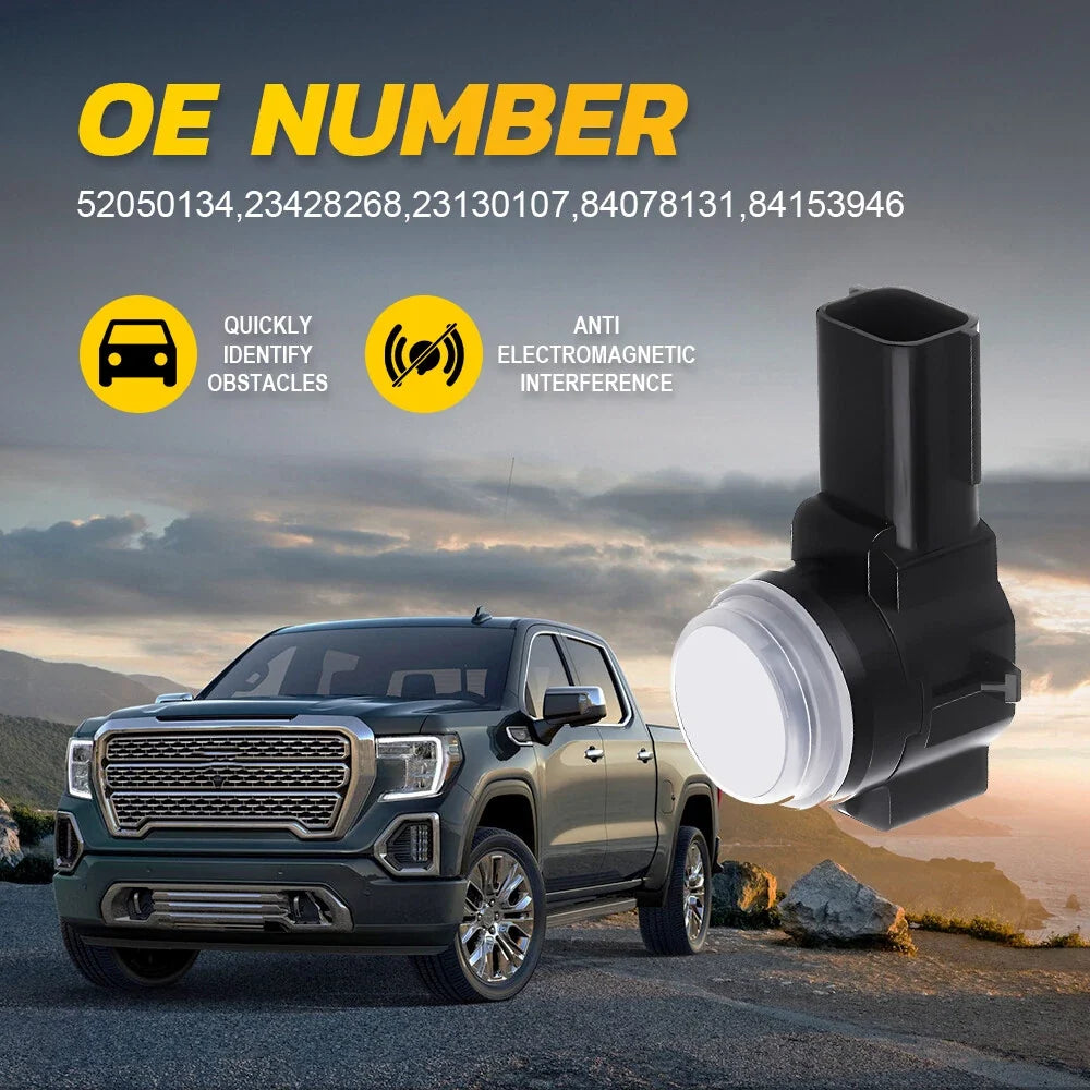 Set of 4 Parking Assist Sensors for Chevy Silverado Cadillac GMC