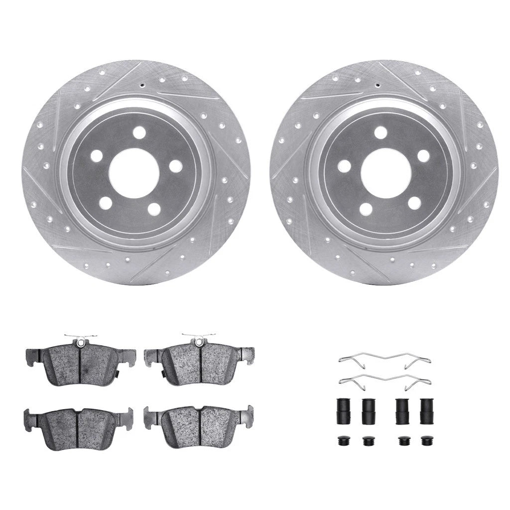 Rotor Set for Lincoln Nautilus (2019–2023) ALX-PAU-DF-7512-55009-CLA6