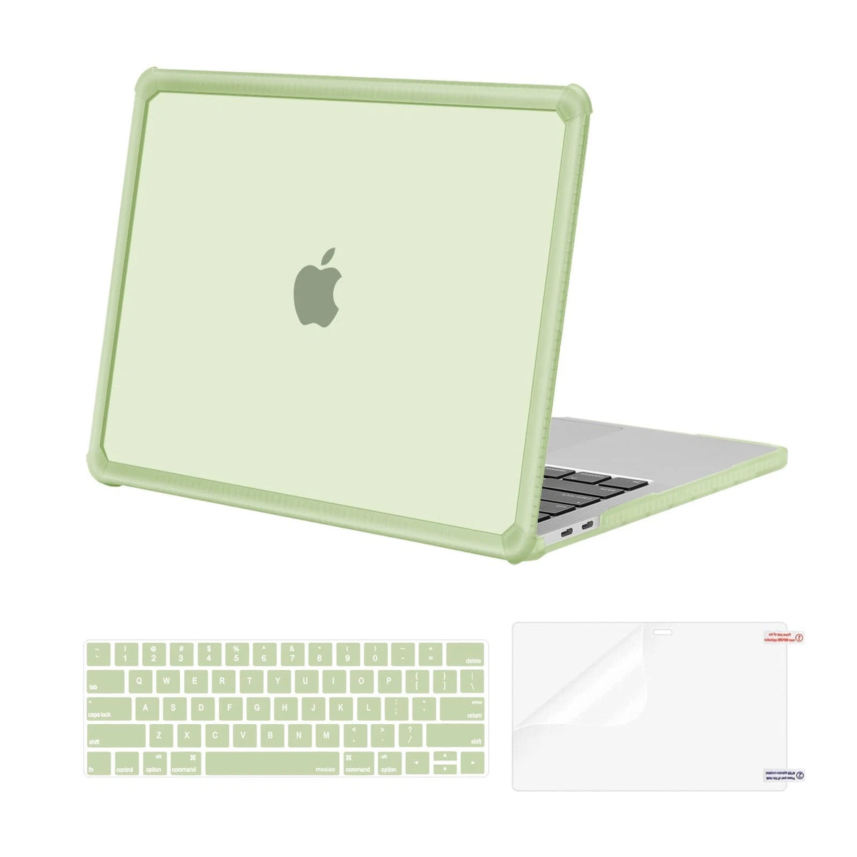 Crack-Resistant Cover for MacBook Pro 13 inch (2016–2020) Sage Green
