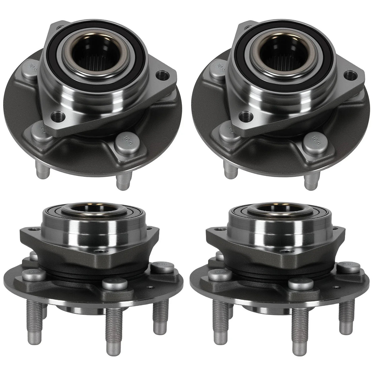 4X Wheel Hub Bearing for Chevrolet Camaro, Cadillac CTS (2010–2015)