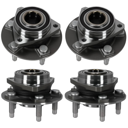 4X Wheel Hub Bearing for Chevrolet Camaro, Cadillac CTS (2010–2015)