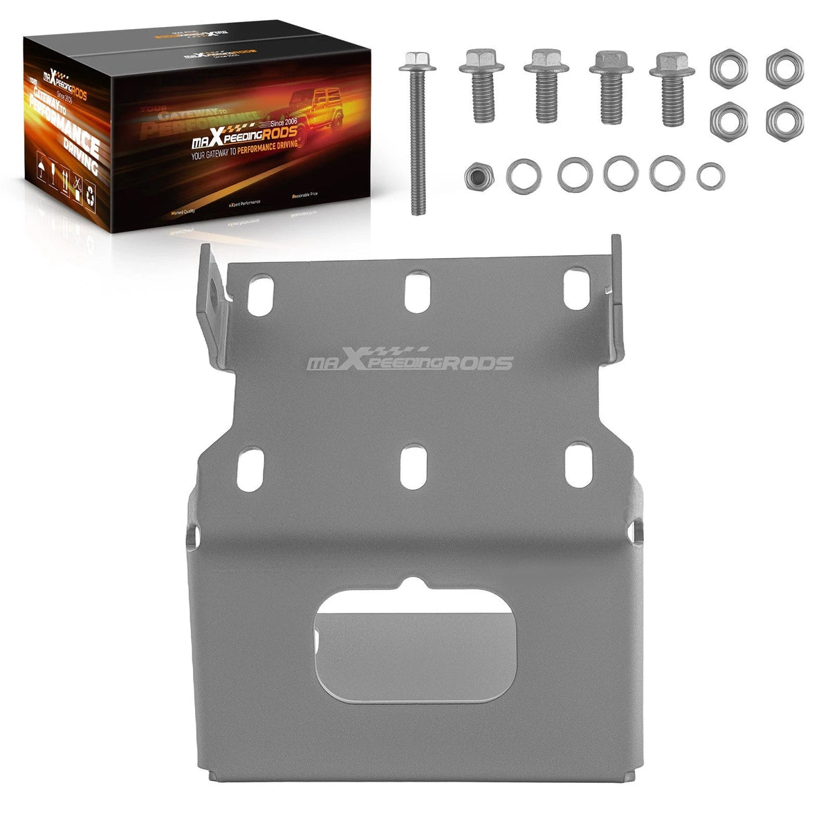 Winch Mount Kit for Honda Foreman/Rubicon TRX420 TRX500 (2014–2025)